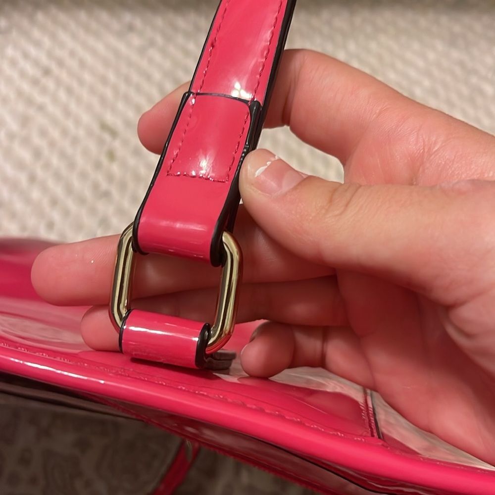 PINK LEATHER SIMPLY NOELLE PURSE - Picture 14 of 15